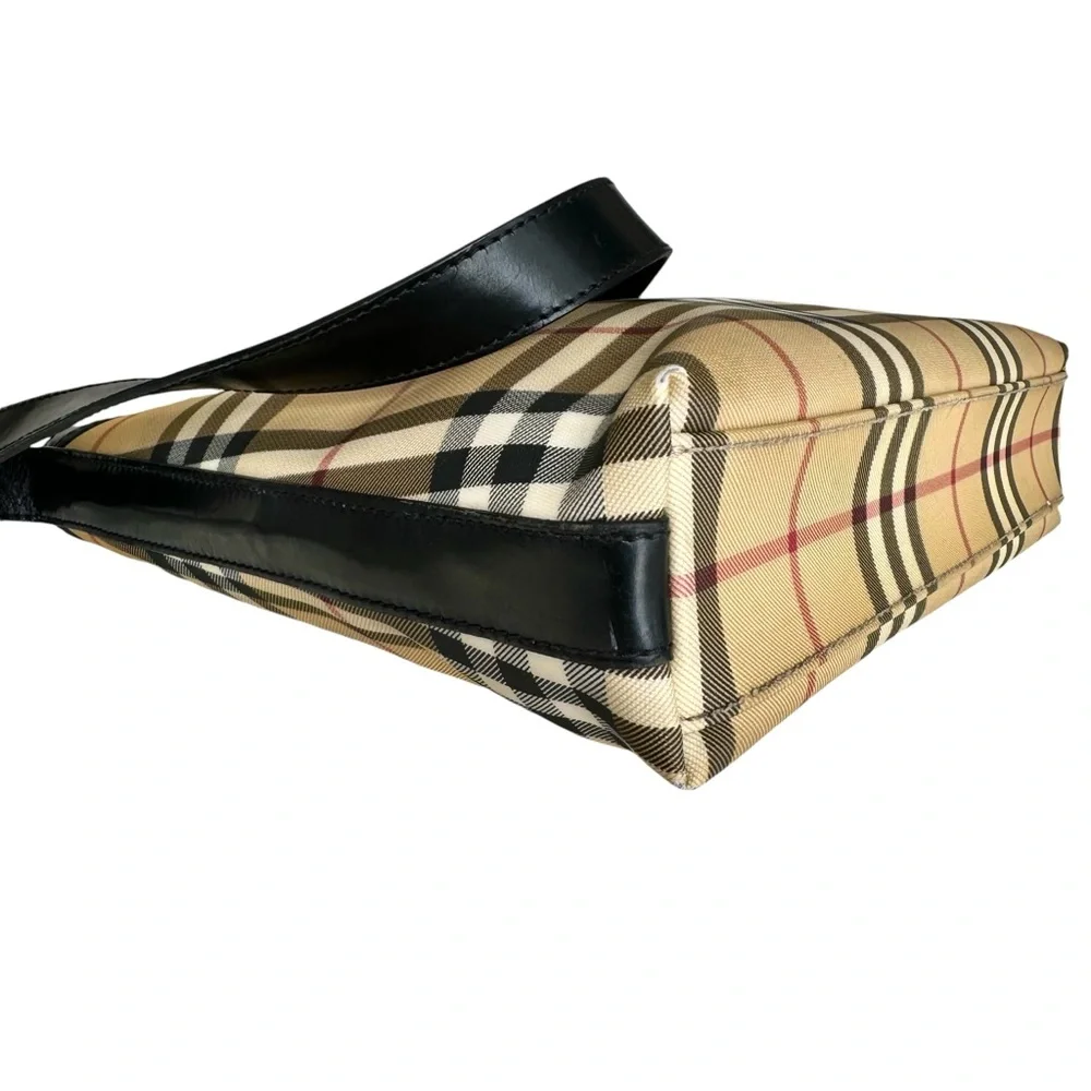 BURBERRY Vintage Nova Check Shoulder Bag